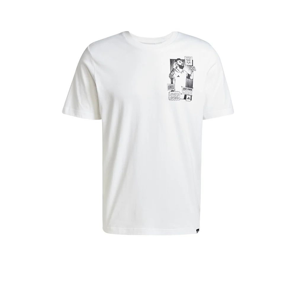 ADIDAS Messi Icon Graphic Men's Football T-Shirt
