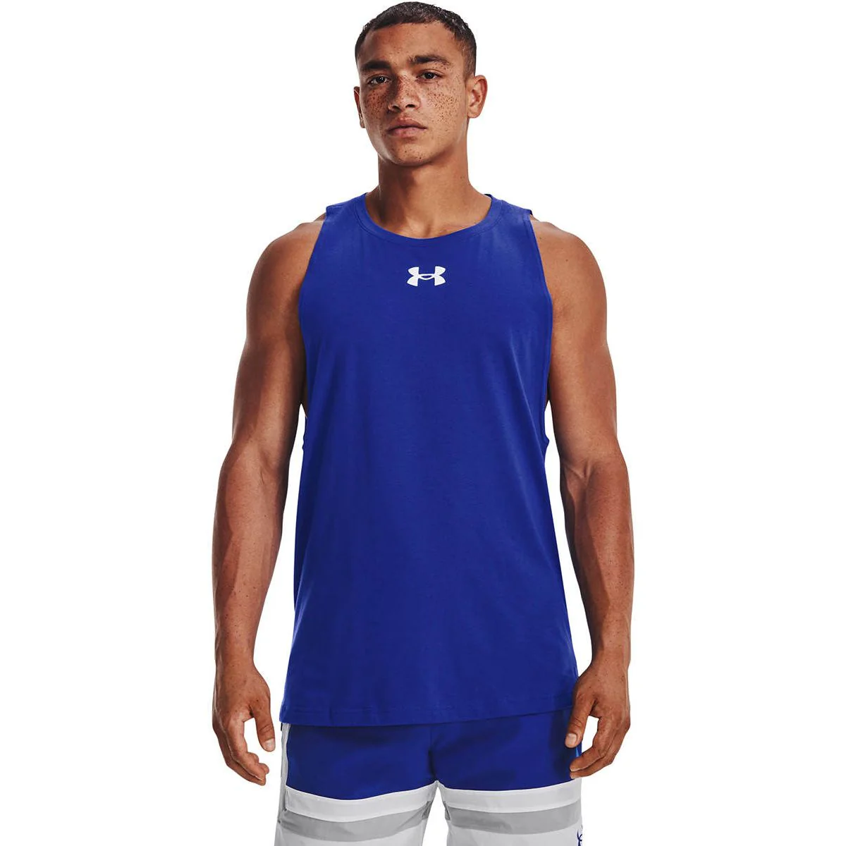 UNDER ARMOUR Baseline Cotton Men's Basketball Tank