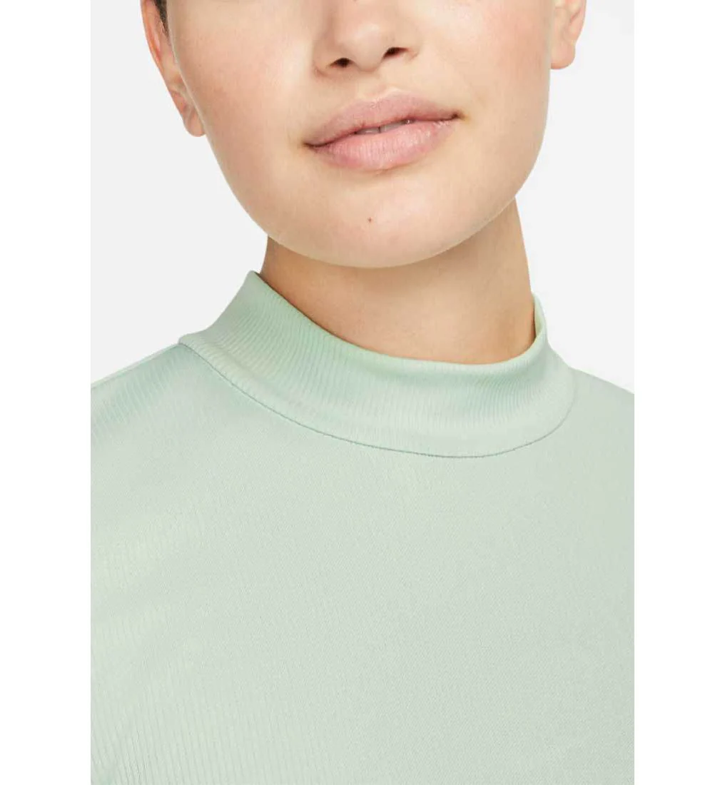 NIKE Dri-FIT UV Ace Women's Golf T-Shirt - Beige - L