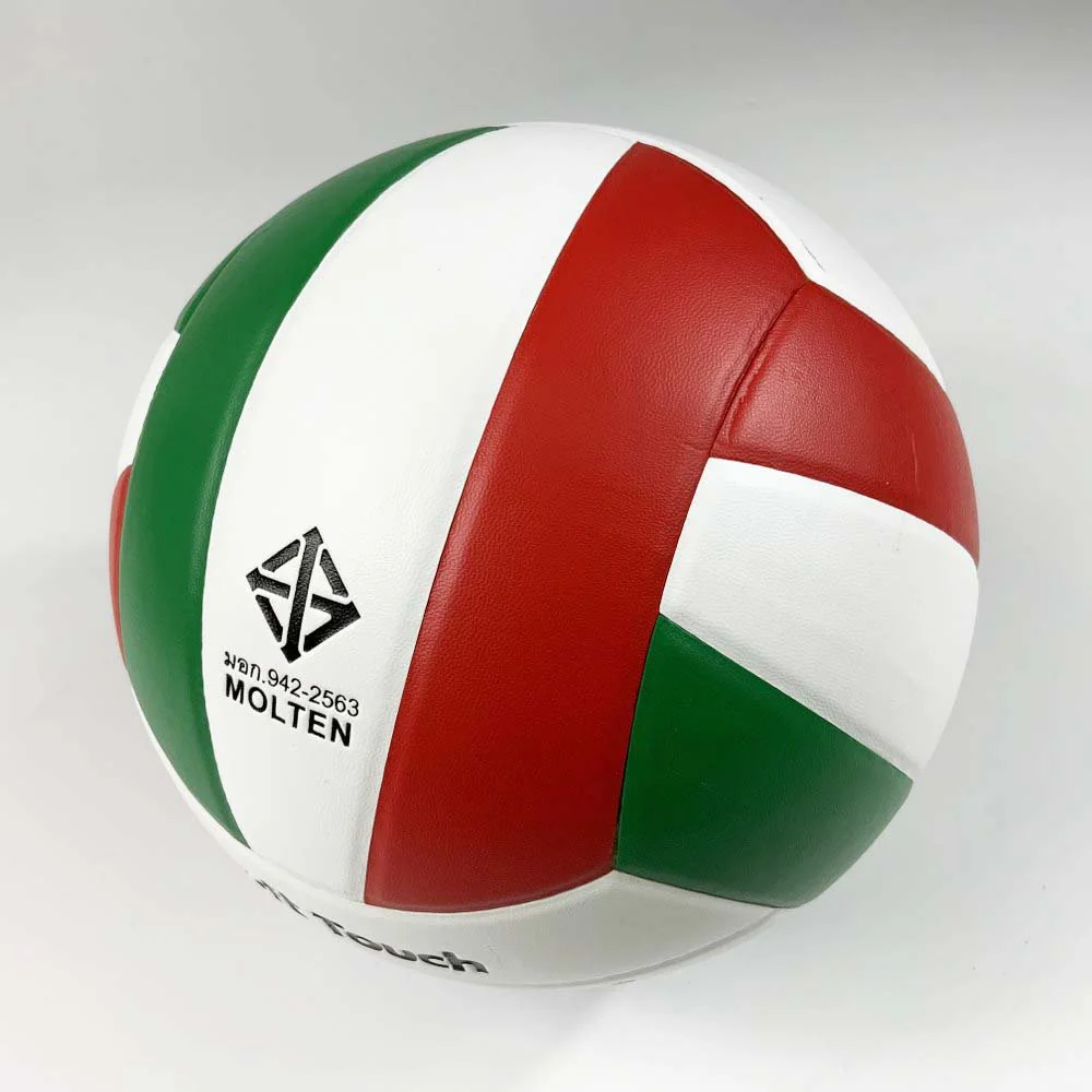 MOLTEN วอลเลย์บอล V5VC ลูกวอลเลย์ หนัง PVC กันน้ำ มีมอก. - Multi color - Volleyball Size 5