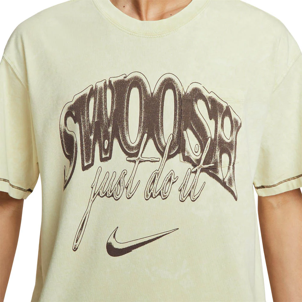 NIKE Sportswear Max90 Men's T-Shirt - Beige - L (US SIZE)