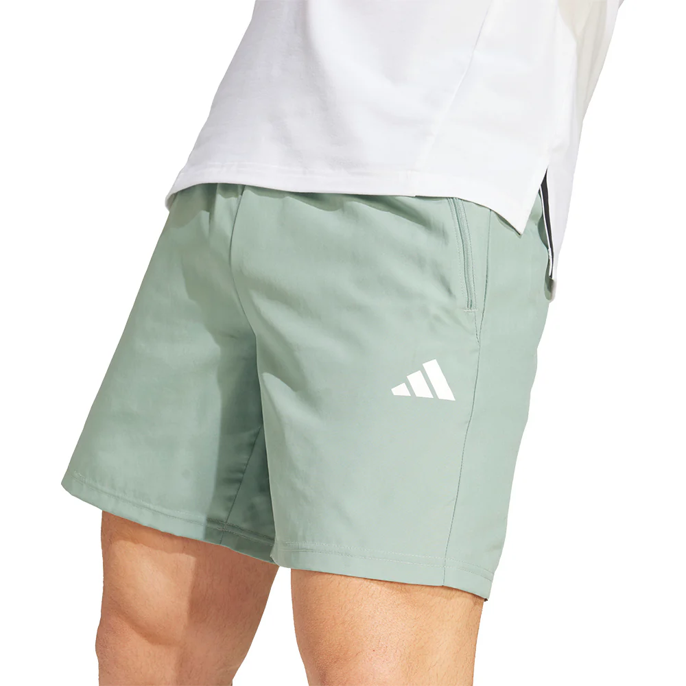 Мужские тренировочные шорты Adidas Train Essentials Woven — цвет зеленый, размер 2XL (азиатский размер)