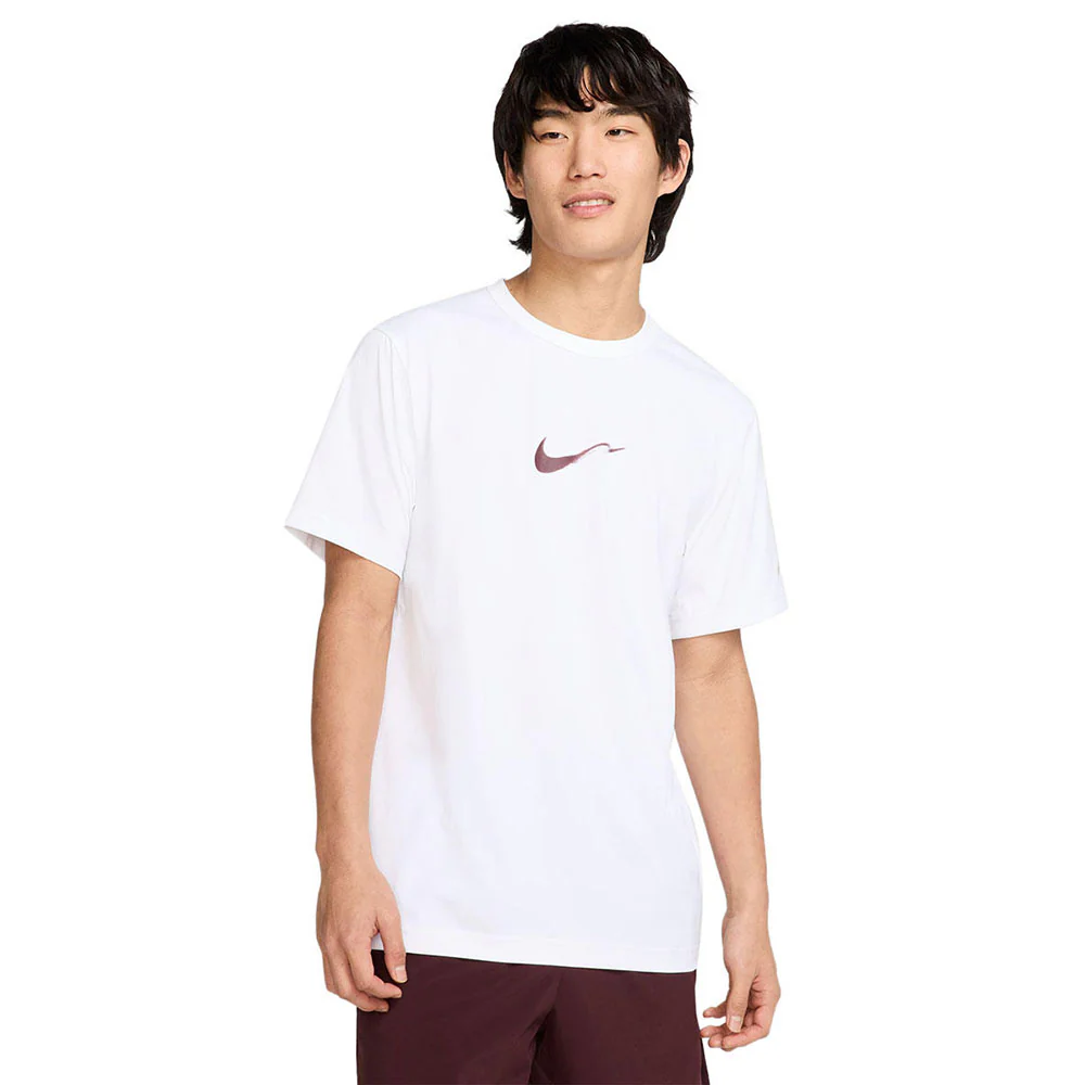 Мужская тренировочная футболка Nike Dri-FIT UV Hyverse — цвет белый, размер L (азиатский размер)