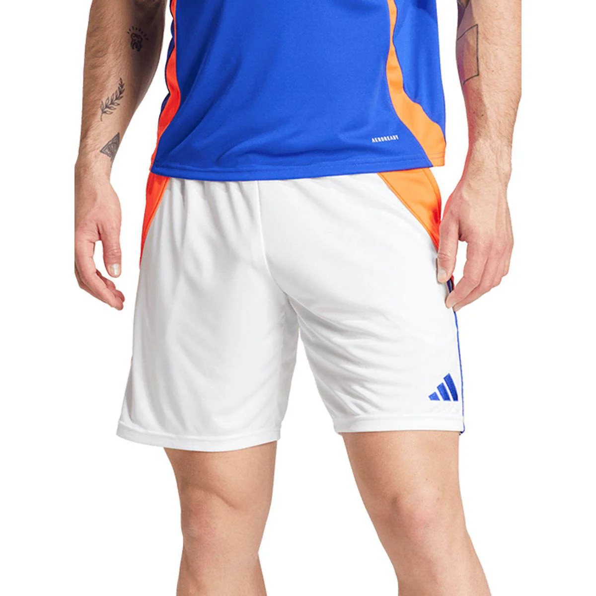 Мужские шорты Adidas Tiro 24 Football — цвет белый, размер L (UK SIZE)