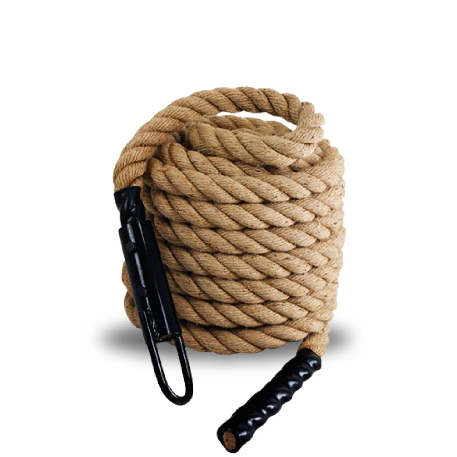 เชือกปีนออกกำลังกาย Climbing Rope- Homefittools - Black - 4 M