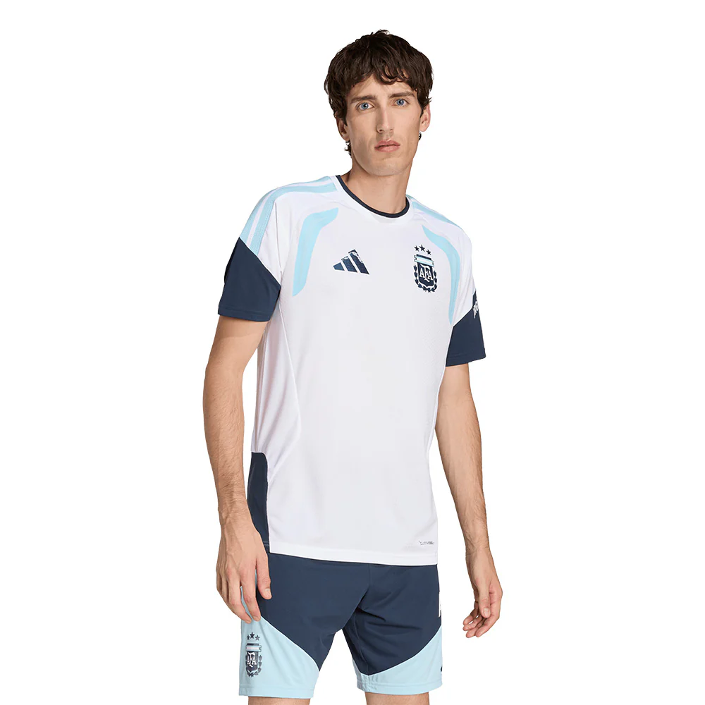Мужская футбольная джерси Adidas Argentina 2026 Tiro Pro — цвет белый, размер 2XL (UK SIZE)