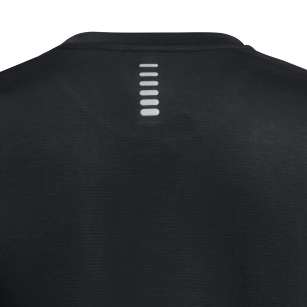 UNDER ARMOUR Launch  Short Sleeve Women's Running T-Shirt - Black - L (US SIZE)