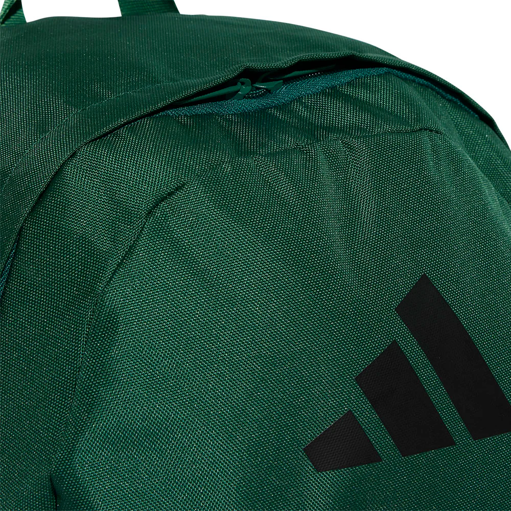 Рюкзак унисекс Adidas Classic 3 Bar Logo — цвет зеленый, размер единый размер