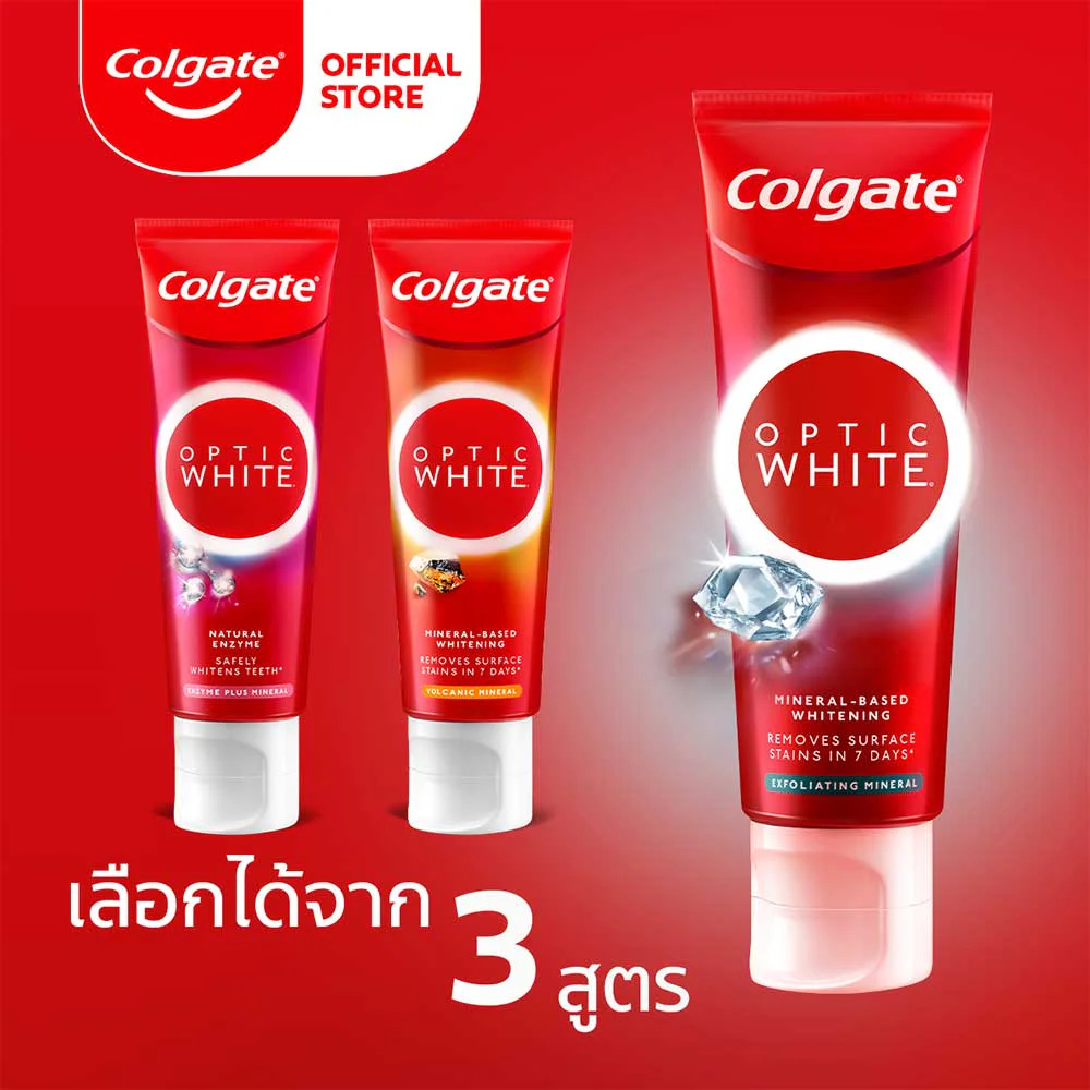 Зубная паста Colgate Optic White Exfoliating Mineral 100 г