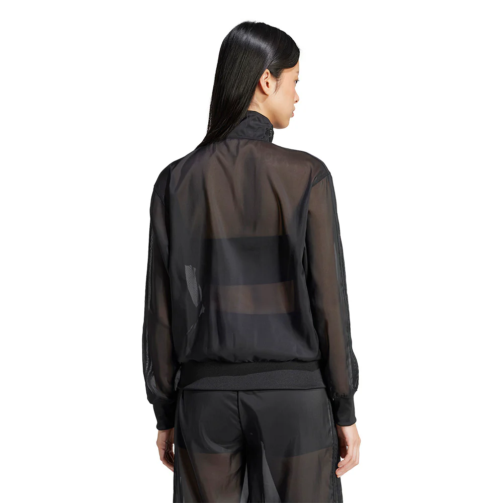 ADIDAS ORIGINALS Adicolor Sheer Track Women's Jacket - Black - 2XS (ASIAN SIZE)
