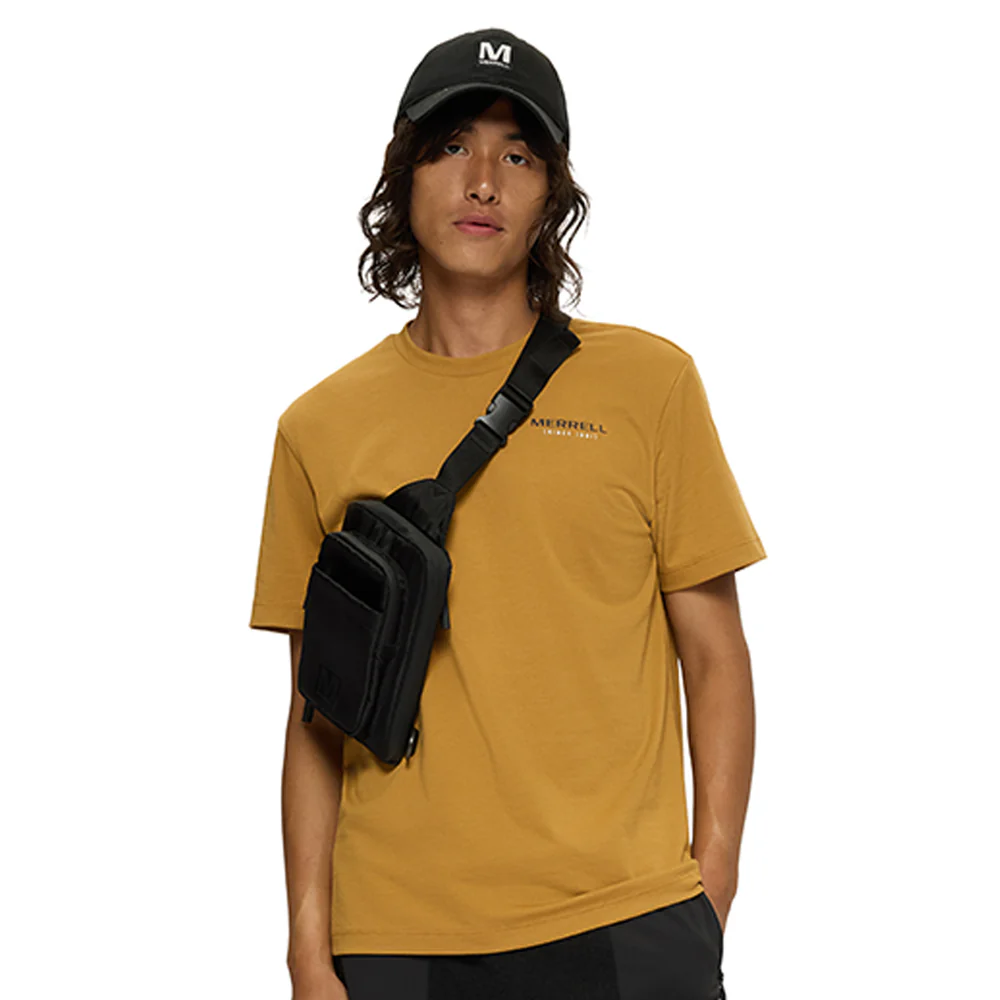 MERRELL Aurora Unisex Crossbody Bag - Black - ONE SIZE