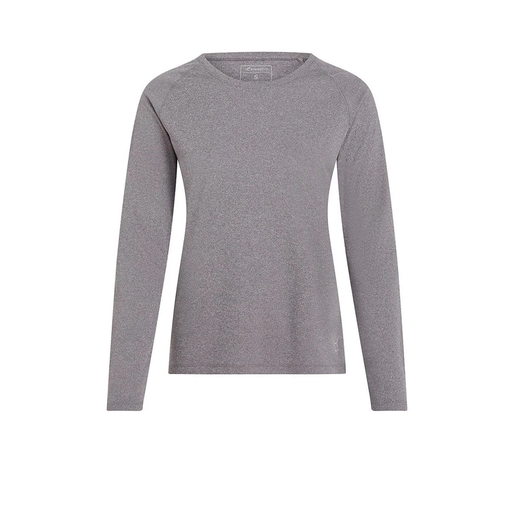 ENERGETICS Natalja Long Sleeve Women's Running T-Shirt - Grey - L (EU SIZE)