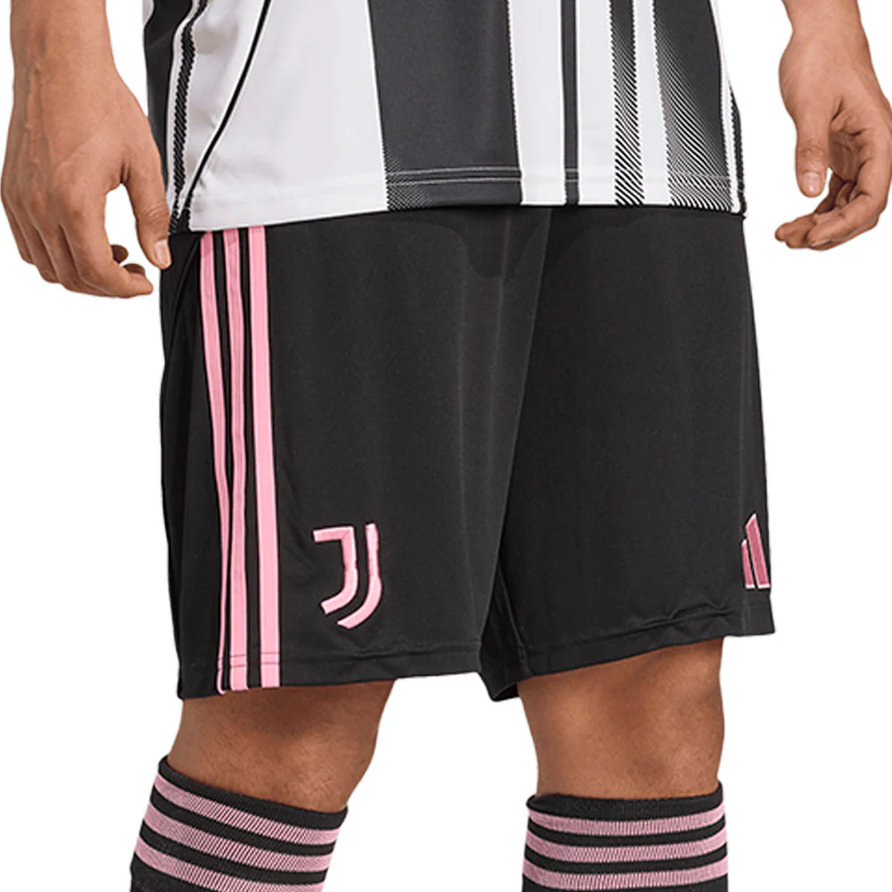 ADIDAS Men's Juventus Home 2025/26 Football Shorts - Black - L (UK SIZE)