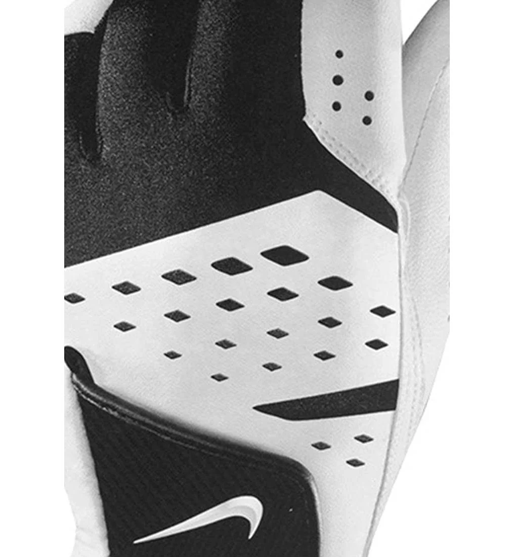NIKE Tech Extreme VII Reg LH Men's Golf Gloves - White - L