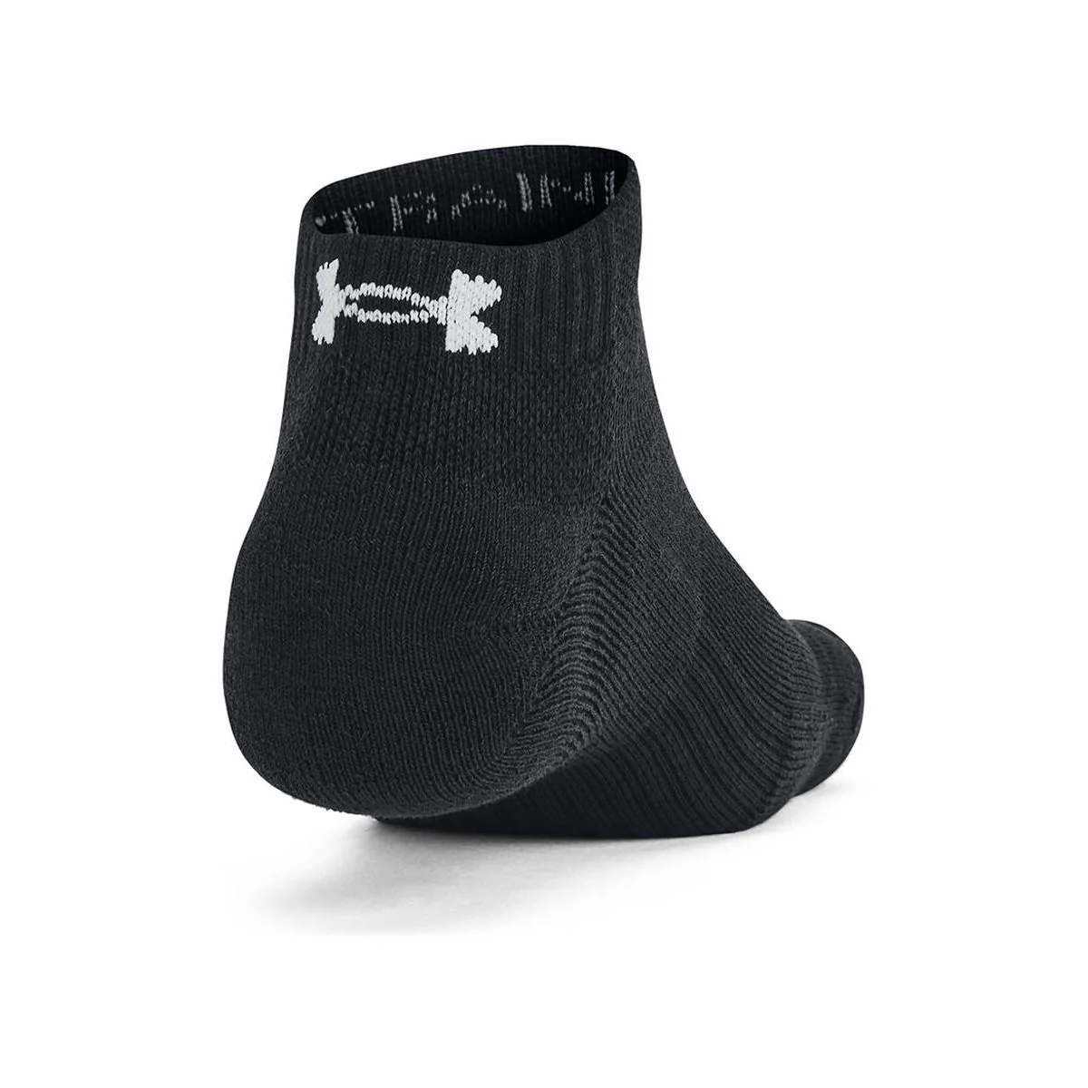 UNDER ARMOUR Training Cotton Low Cut Unisex Socks (3 pairs) - Black - L (US SIZE)