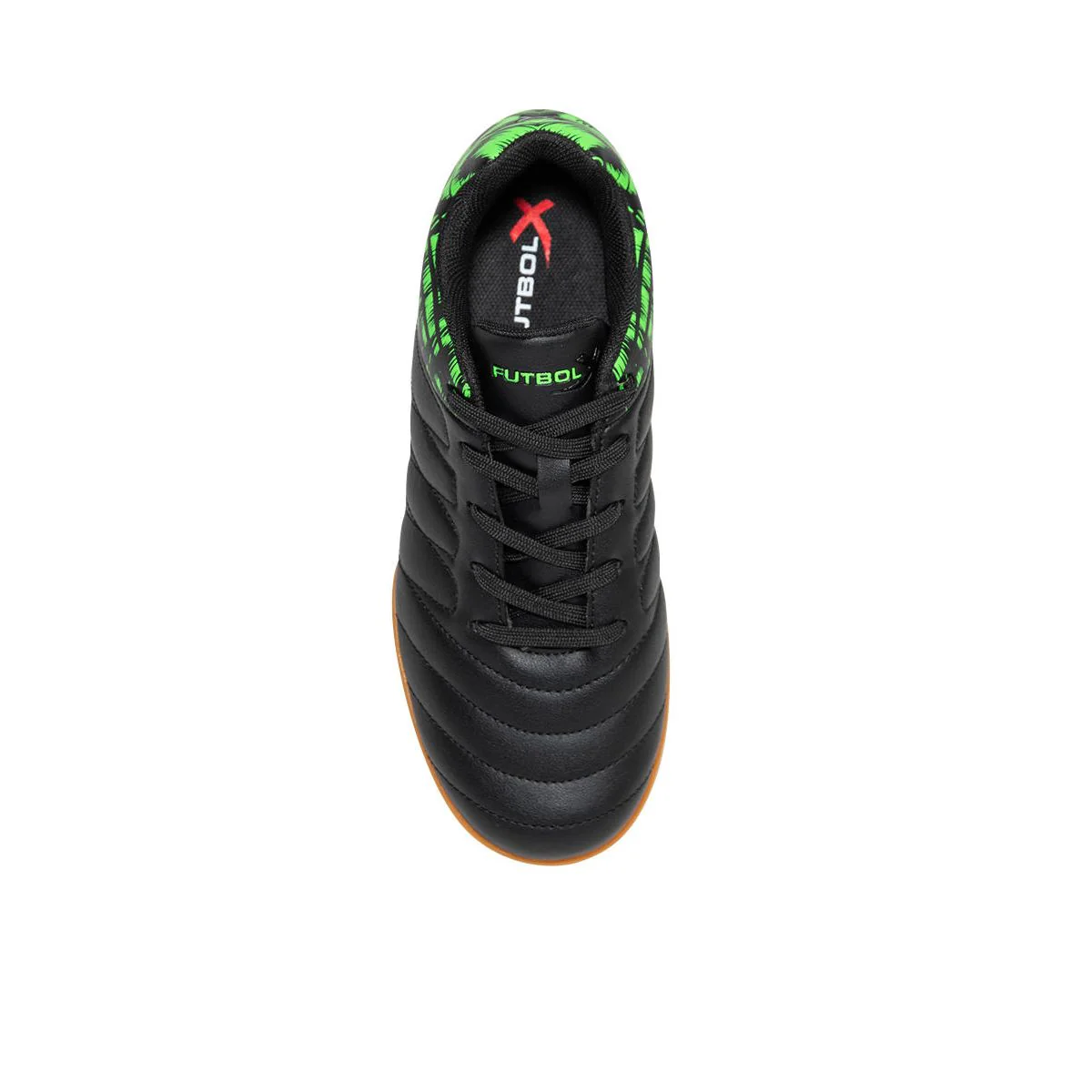 FUTBOLX Court Sonic-01 Men's Futsal Shoes - Black - US 10