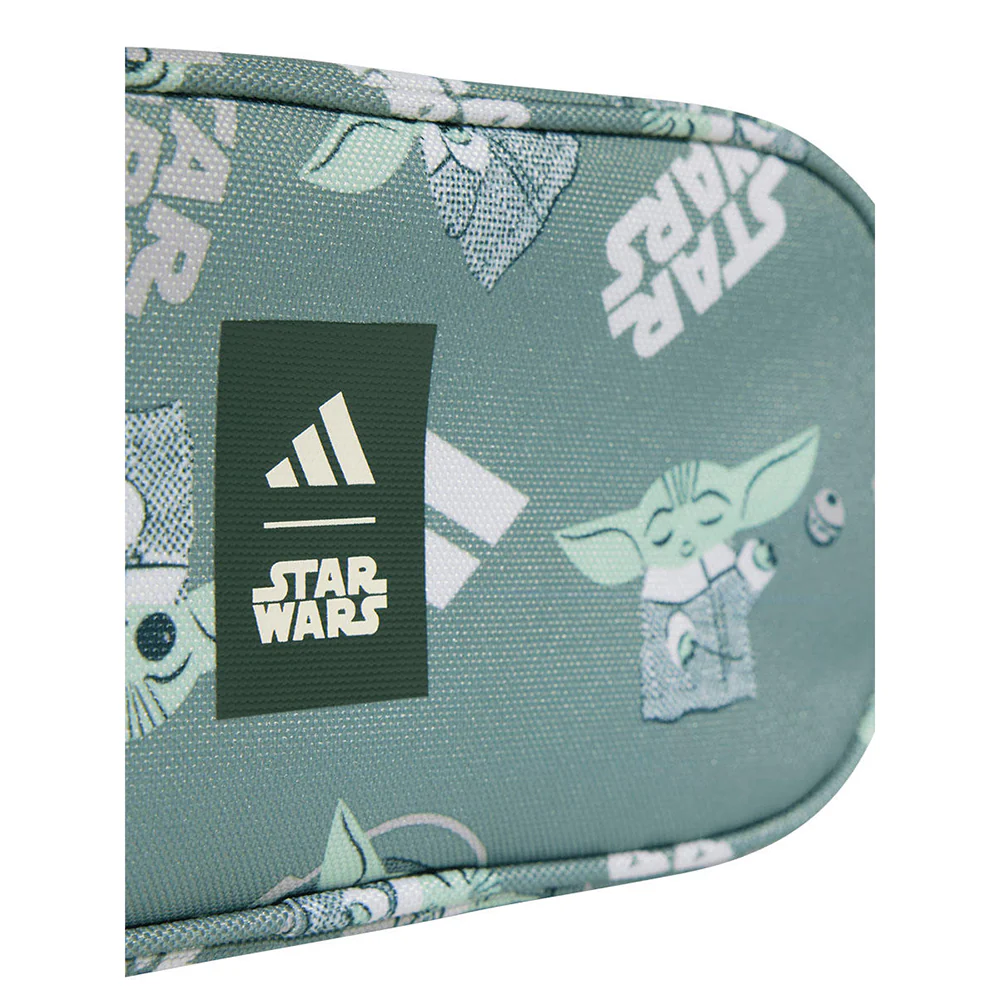 ADIDAS Star Wars Mandalorian Allover Print Kids Pencil Case - Green - ONE SIZE