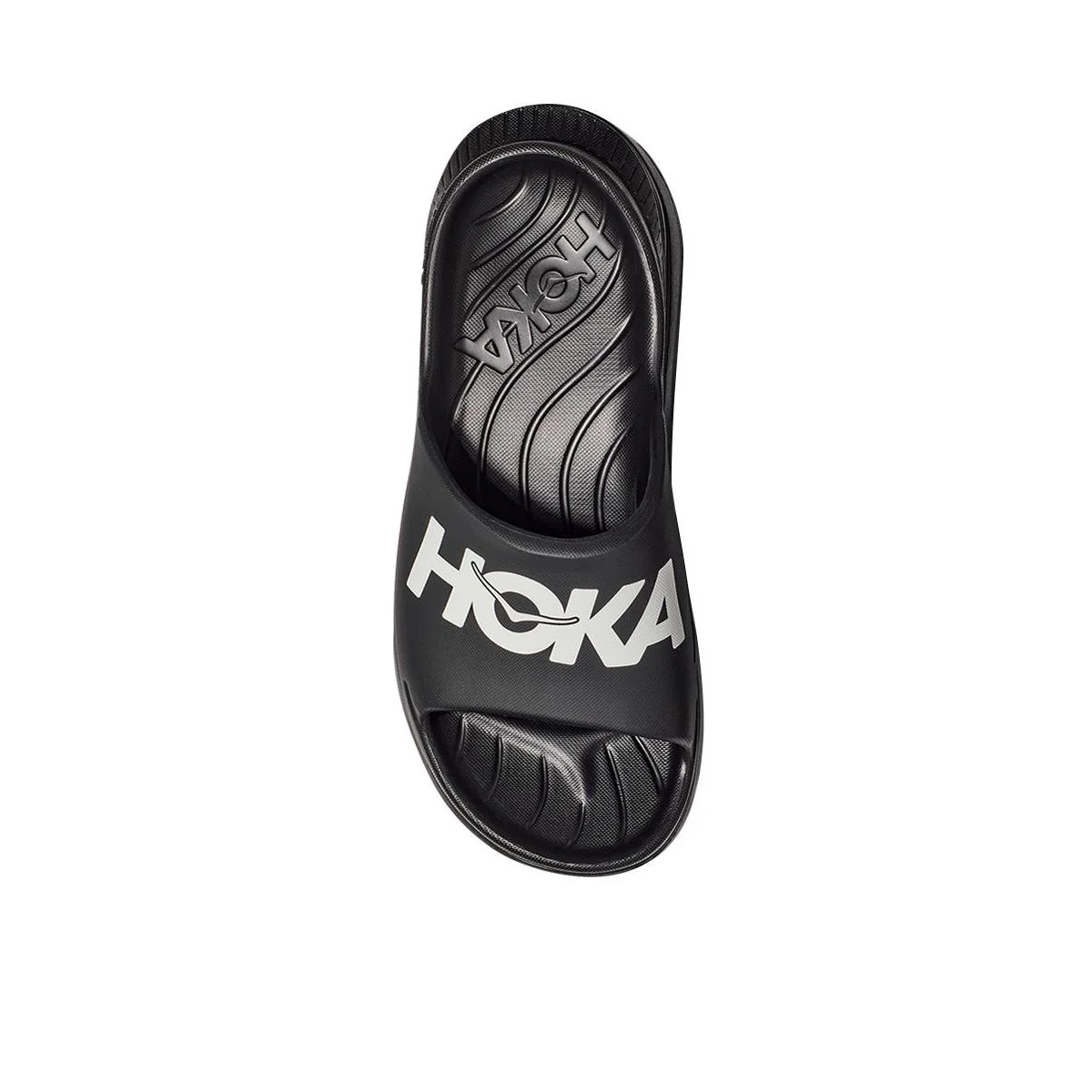 HOKA Ora Athletic Slide Unisex Sandals - Black - US 10