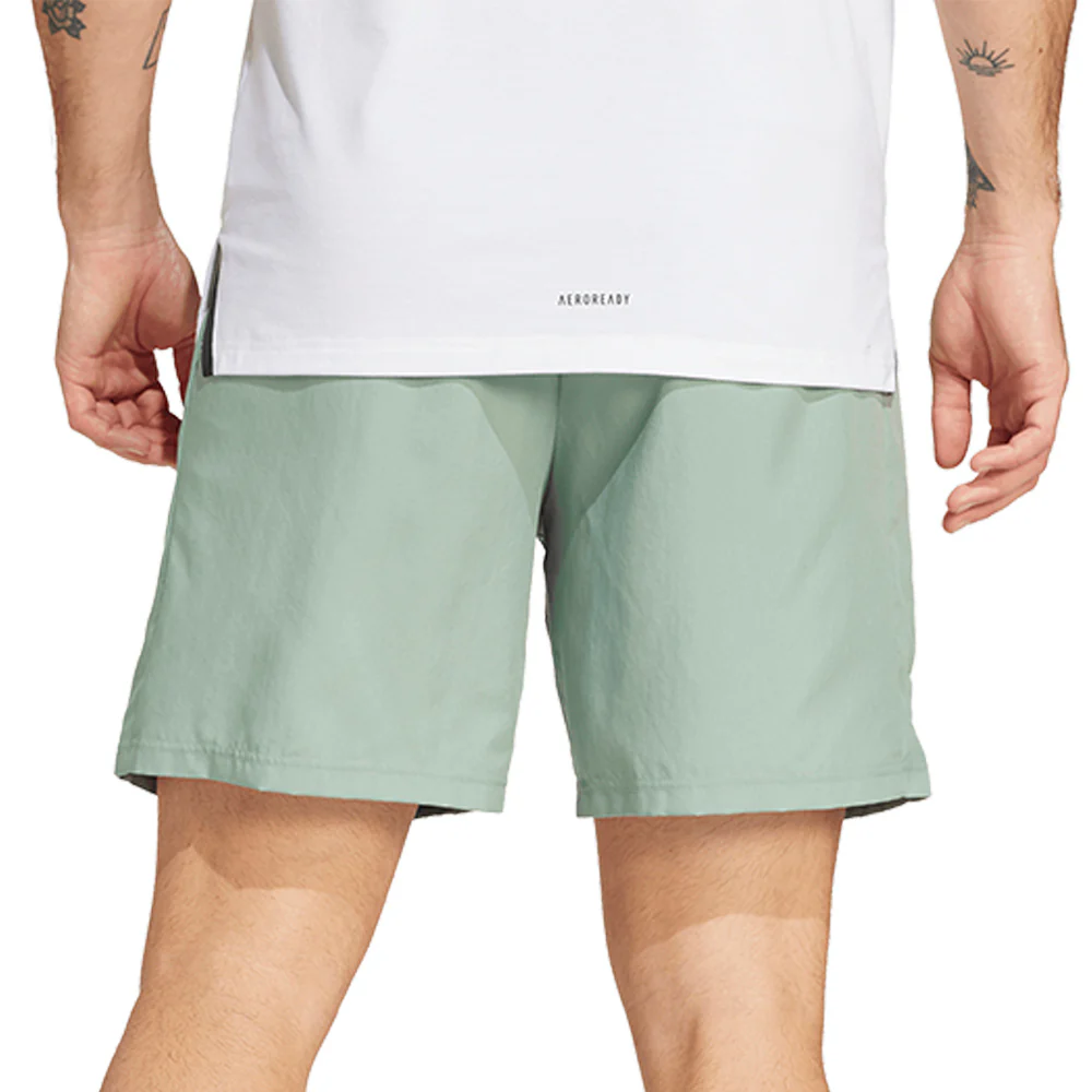 Мужские тренировочные шорты Adidas Train Essentials Woven — цвет зеленый, размер 2XL (азиатский размер)