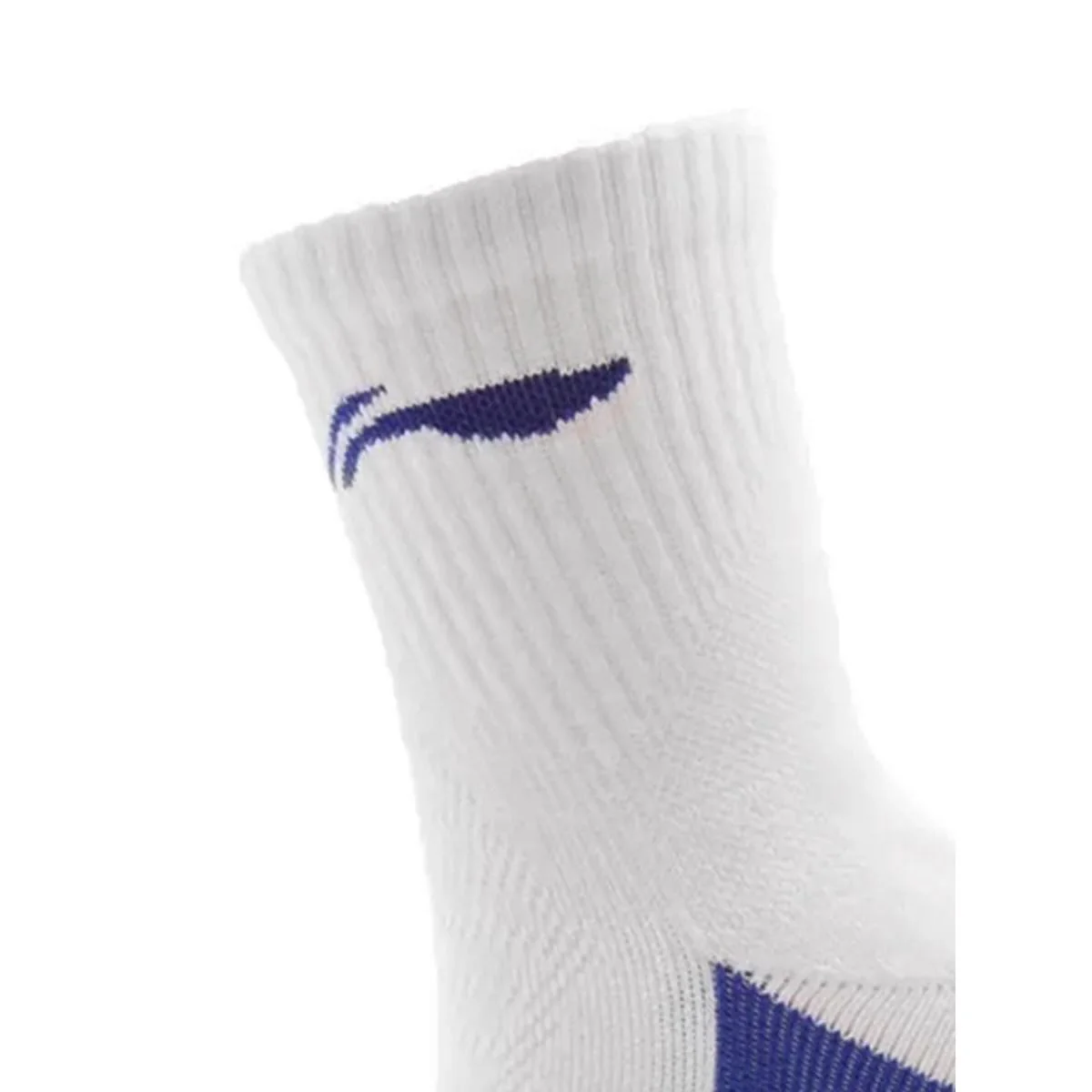 LI-NING AWLR234-2 Unisex Badminton Socks - White - ONE SIZE