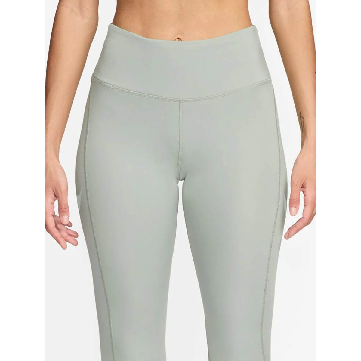 NIKE Fast Swoosh Women's Running Pants - Green - L (ASIAN SIZE)