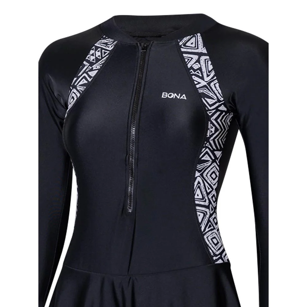 BONA L-143 Women's Swimsuit - Black - 2XL (US SIZE)