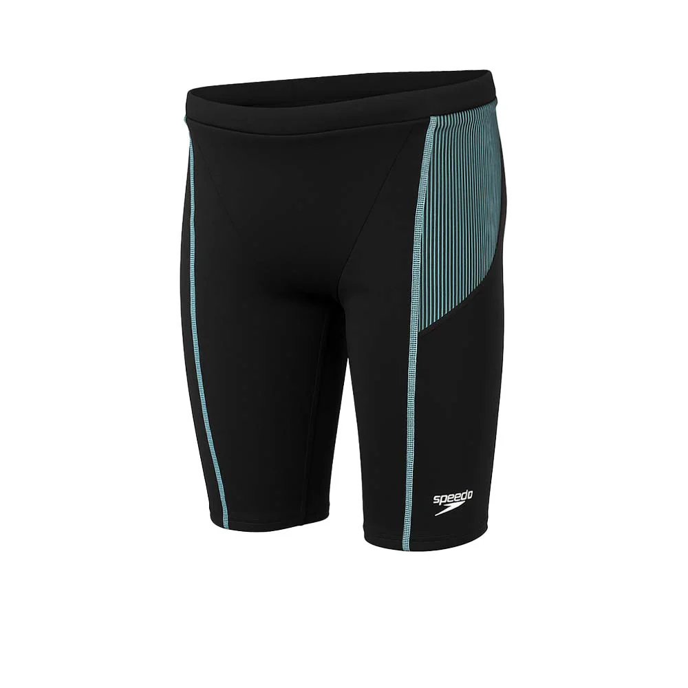 SPEEDO Hero 6.0 Jammer Boys Swim Shorts - Black - 11-12 YEARS