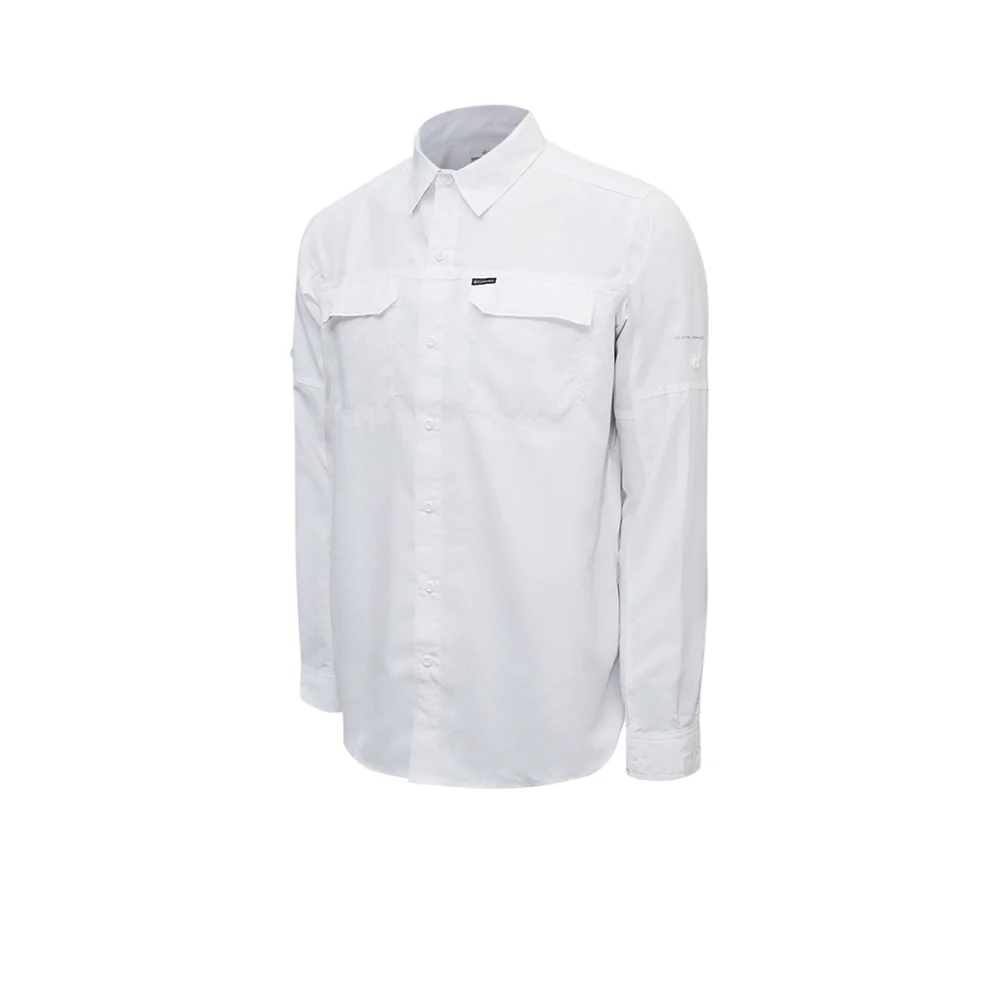 Мужская рубашка Columbia Silver Ridge 2.0 Hiking — цвет белый, размер L (американский размер)