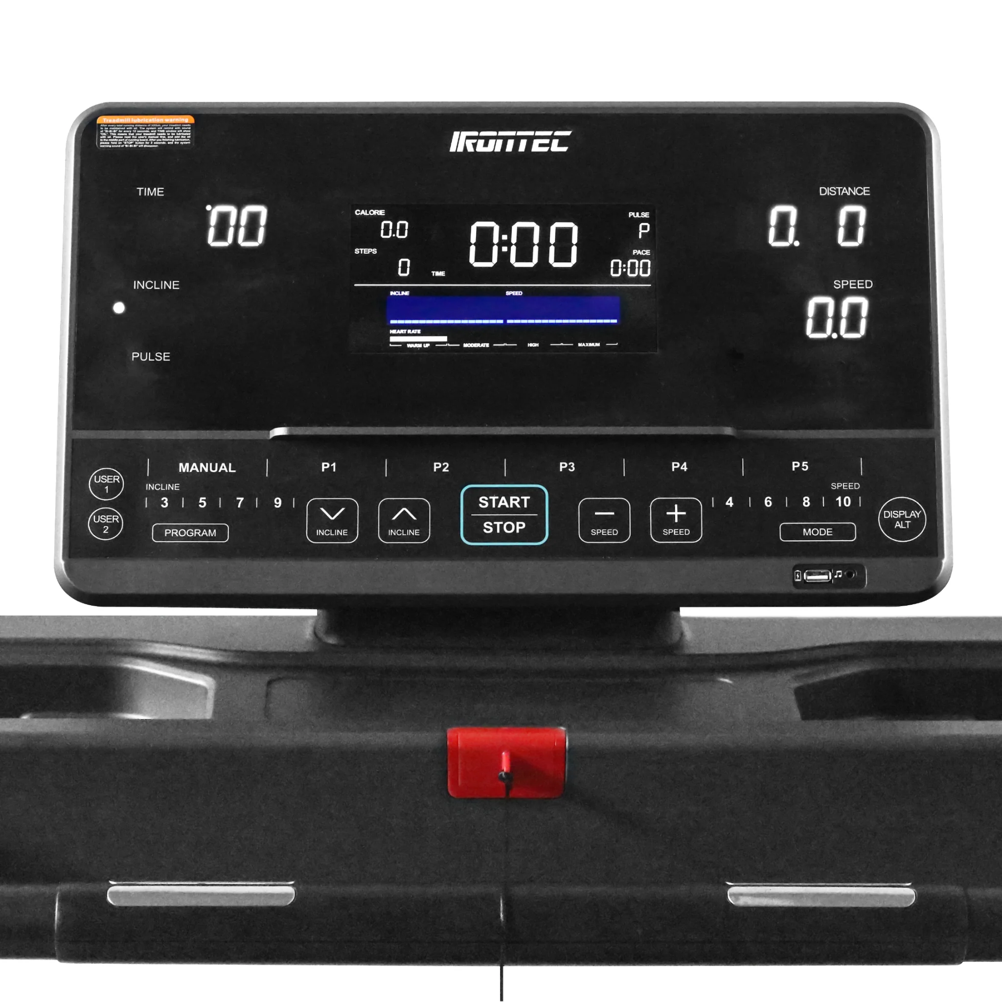 ลู่วิ่งไฟฟ้า  รุ่น STONE - Black - ONE SIZE