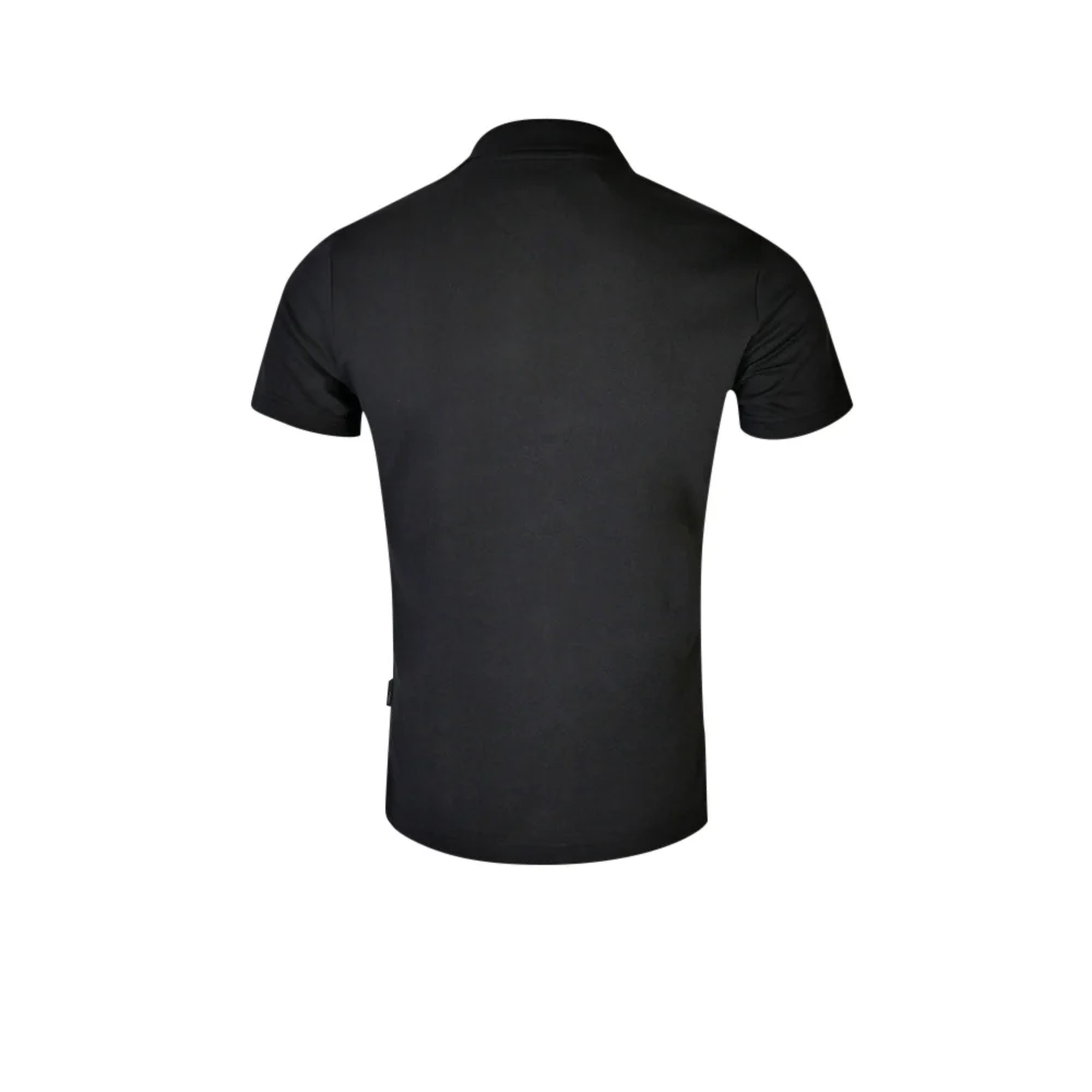 WARRIX Velz Unisex Polo Shirt - Black - 2L (US SIZE)