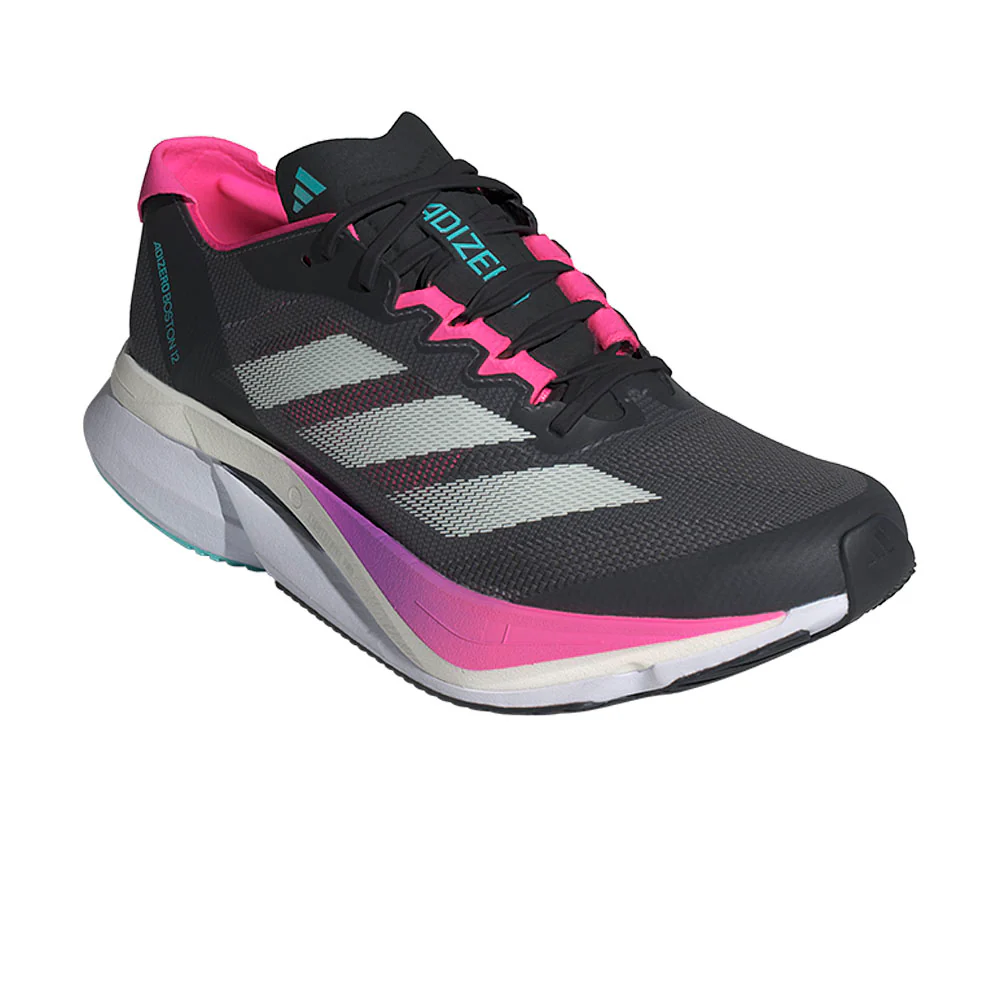 ADIDAS Adizero Boston 12 Women's Running Shoes - Black - UK 4.5