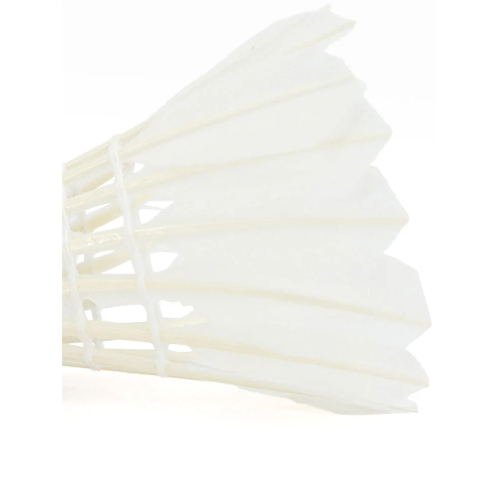 S SPORTS White Shuttlecock (6 pieces) - White - ONE SIZE