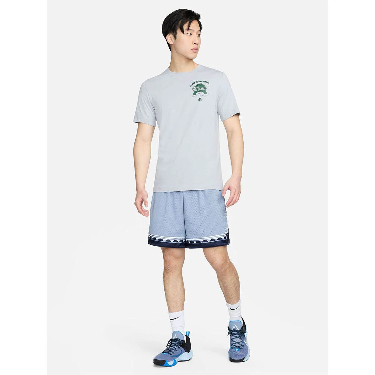 NIKE Giannis Men's Basketball T-Shirt - Black - 2XL (ASIAN SIZE)