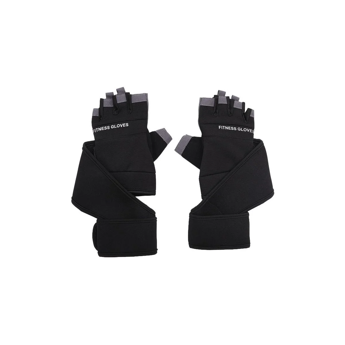 S SPORTS SG2100 Men's Training Gloves - Black - L (US SIZE)