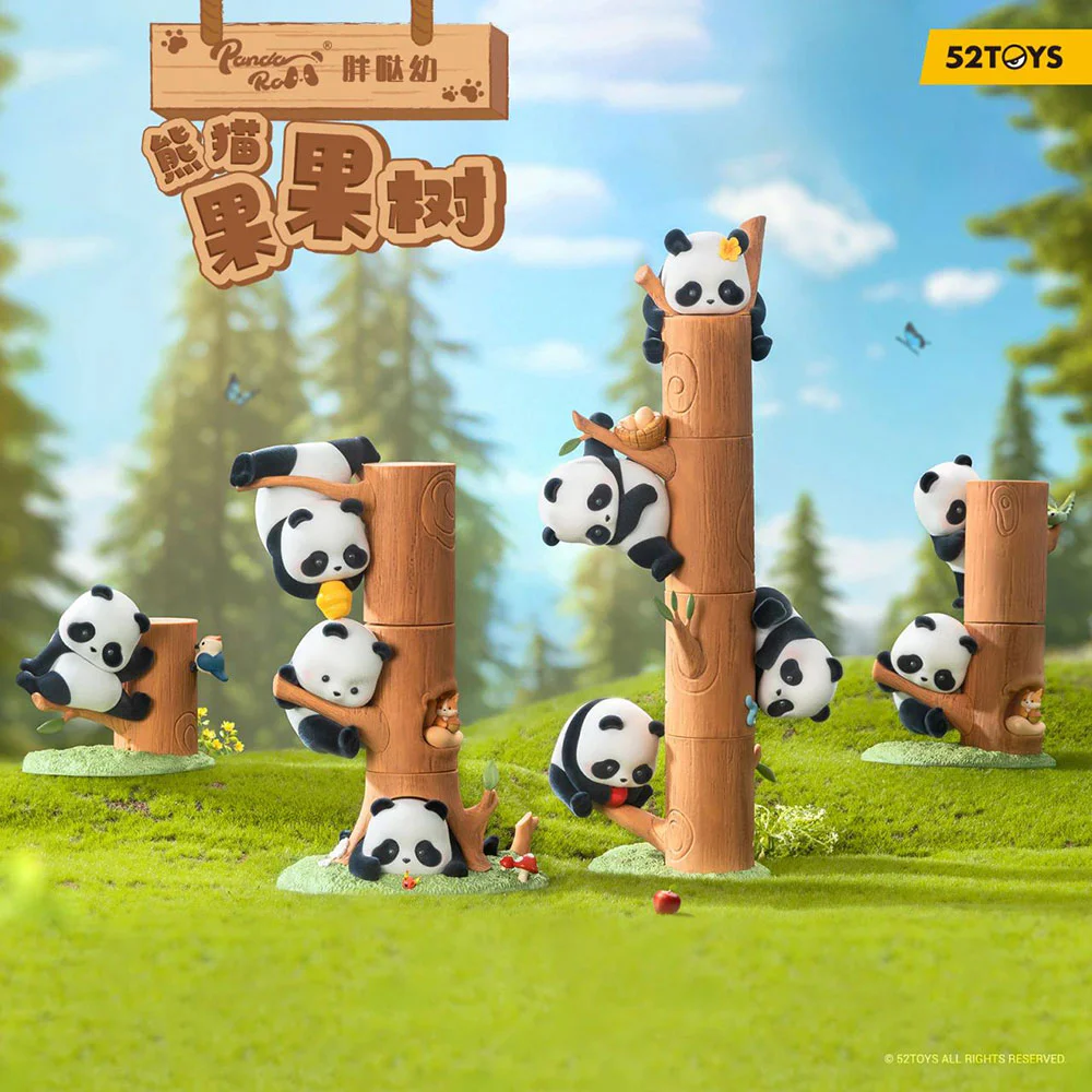 Panda Roll Fruit Tree Climbing Series