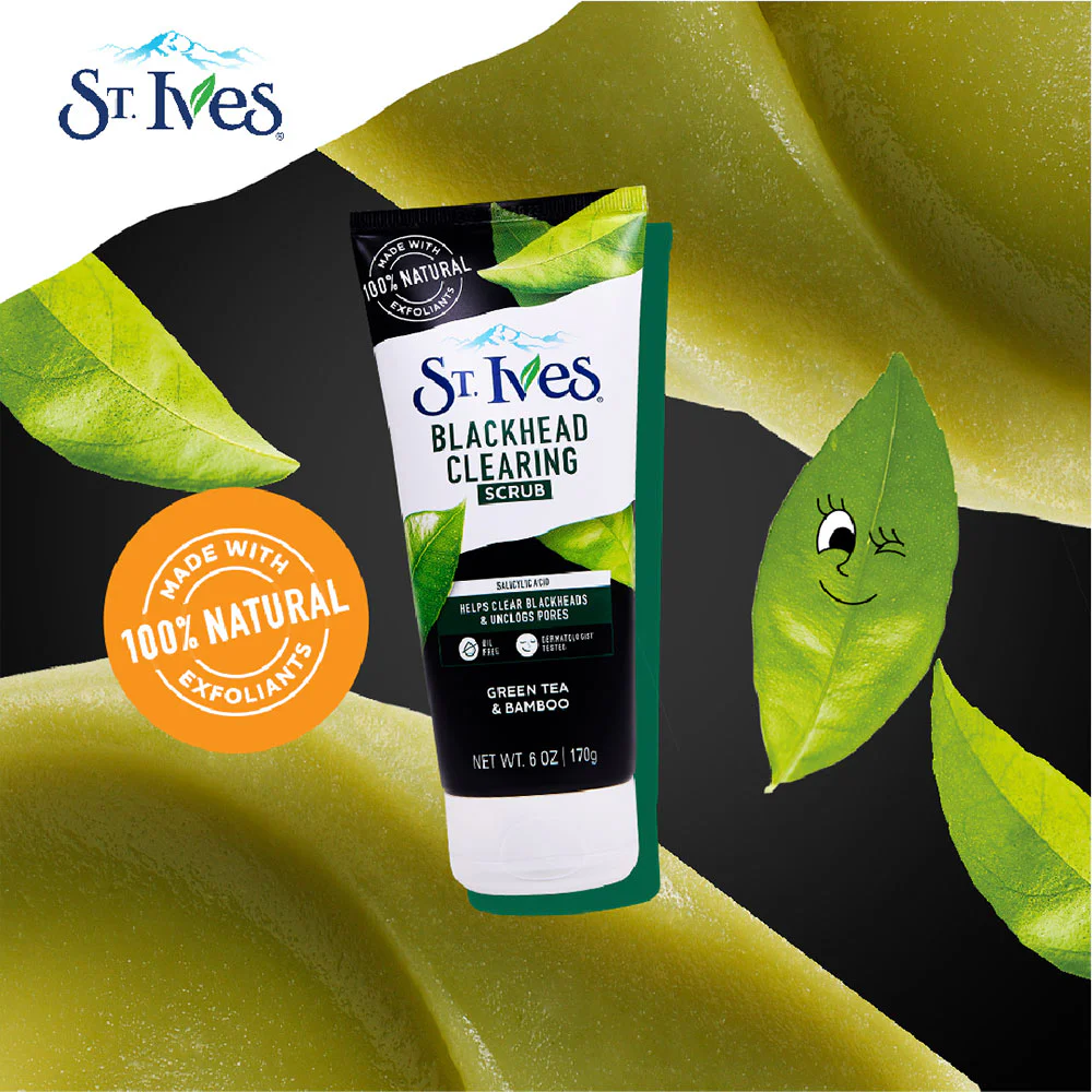 St. Ives Green Tea Scrub — Green Tea, 170 г