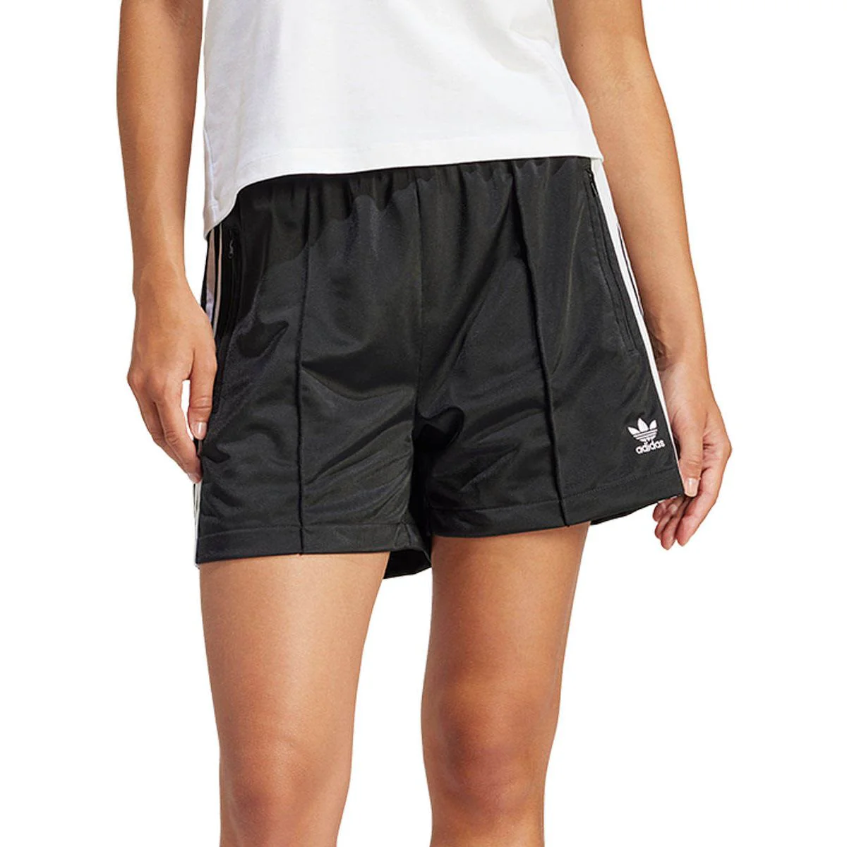 ADIDAS ORIGINALS Firebird Women's Lifestyle Shorts - Black - L (ASIAN SIZE)