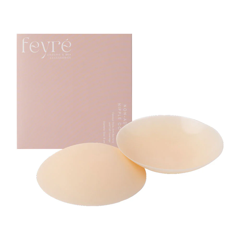 Feyre Opaque Non-Adhesive Nipple Covers 8 см
