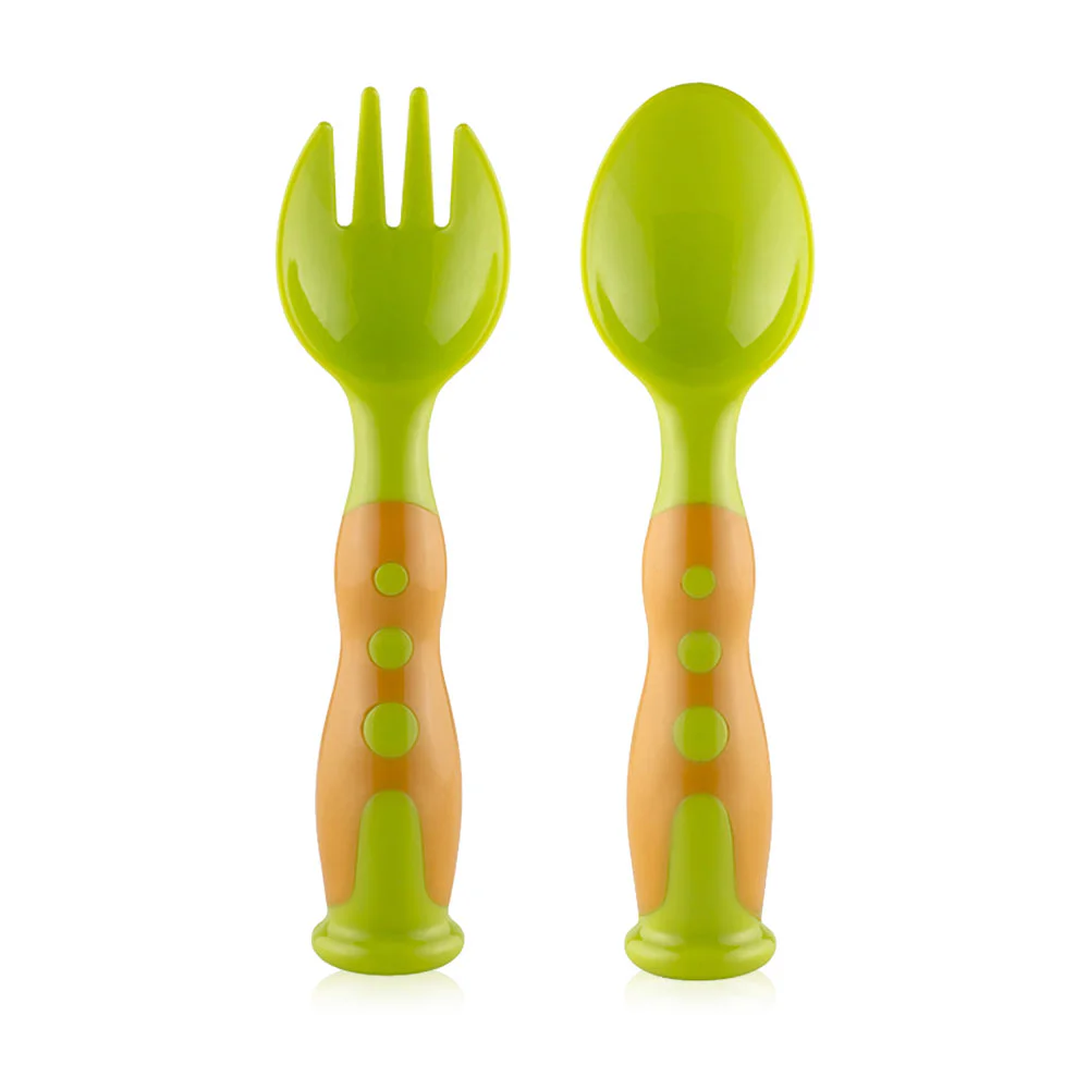 Hogokids Children's Fun Fork And Spoon Set