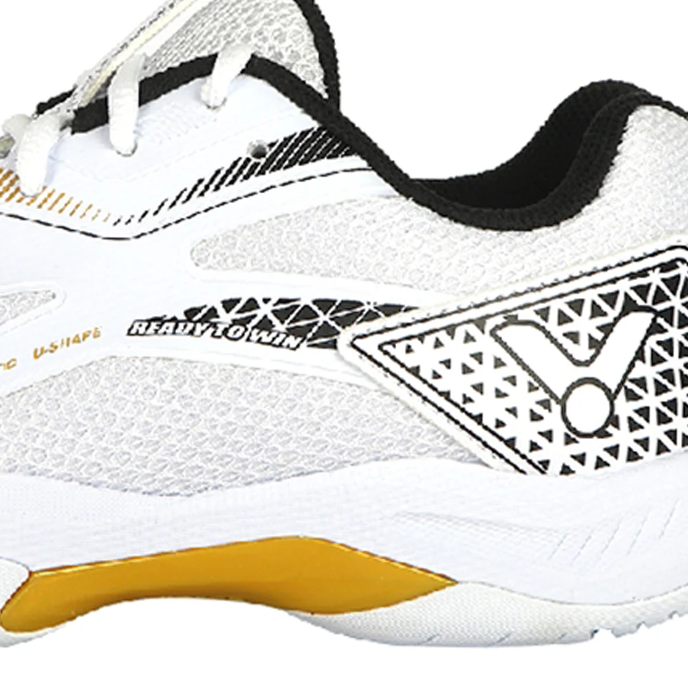 VICTOR A240 AX Unisex Badminton Shoes - White - EU 37
