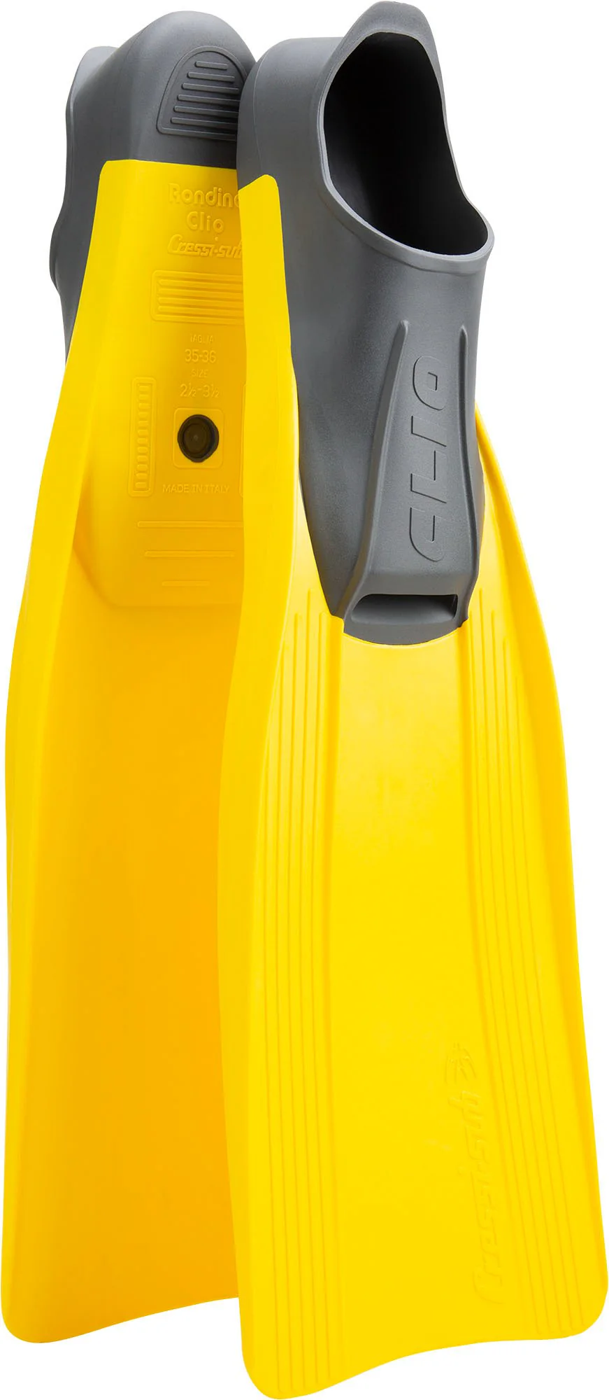 CRESSI Clio Fins Yellow - Yellow - EU 35