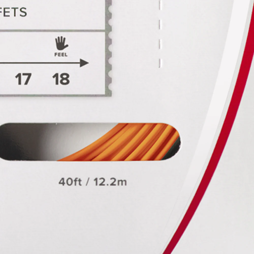 WILSON Revolve 16 Tennis String - Orange - ONE SIZE