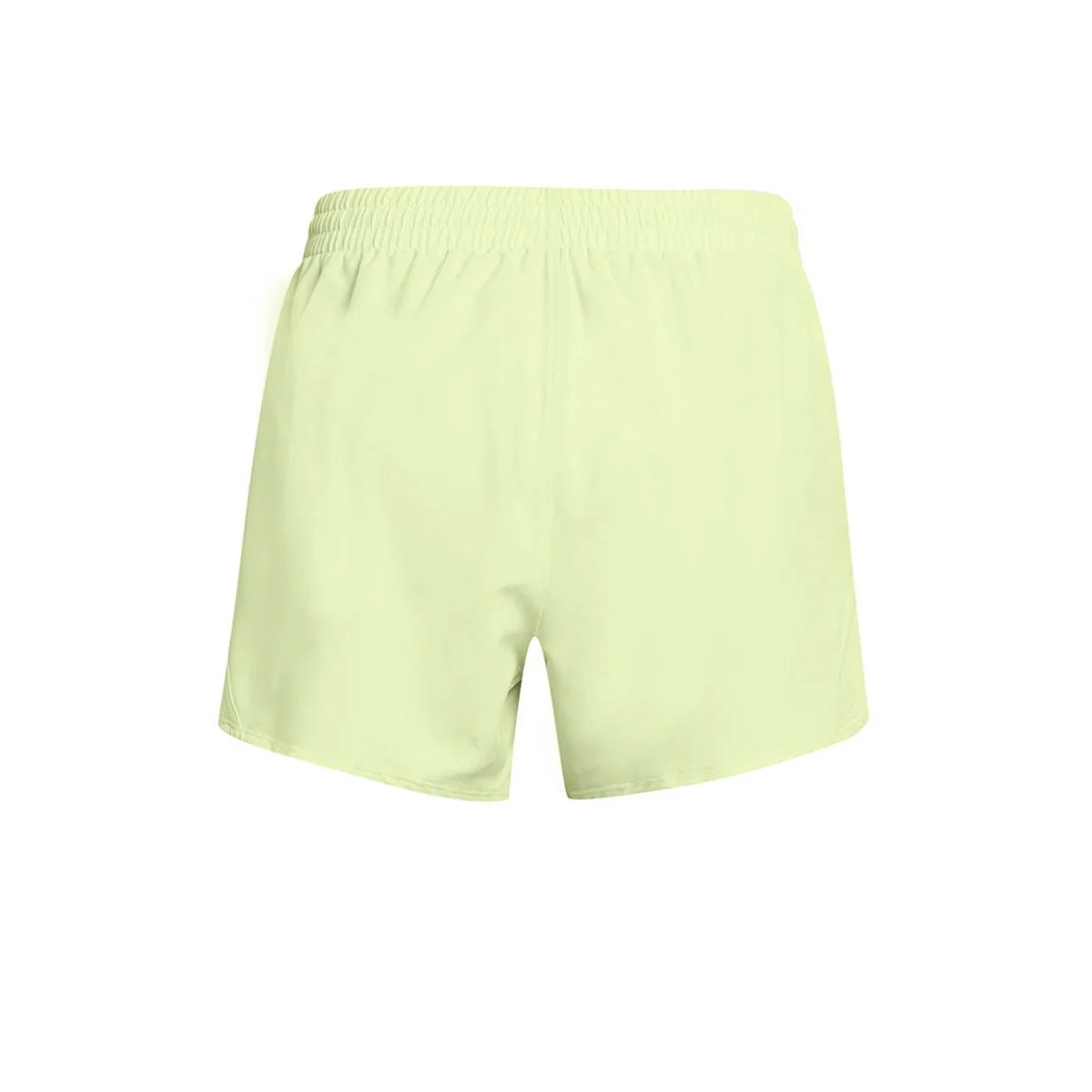 Женские беговые шорты Under Armour Fly-By 3 — цвет зеленый, размер L (американский размер)