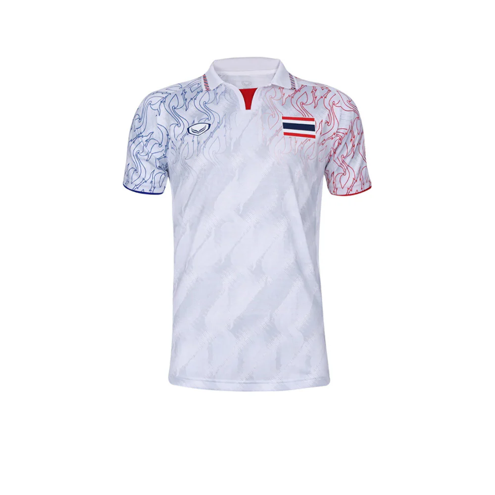Мужская джерси Grand Sport Thai National Team Sea Games 2025 Polo — цвет белый, размер 2XL (азиатский размер)