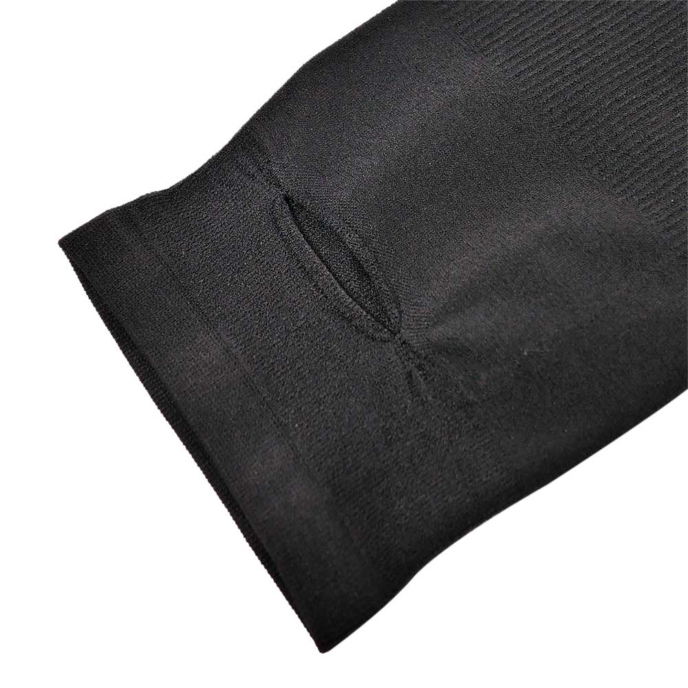 SPIKE Black Unisex Running Arm Sleeves - Black - ONE SIZE