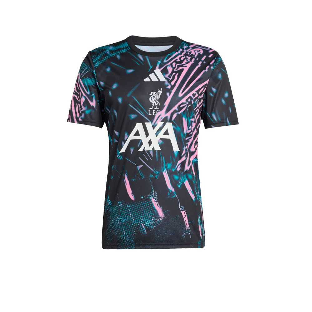 ADIDAS Men's Liverpool Pre-Match 2025/26 Jersey - Black - 2XL (UK SIZE)