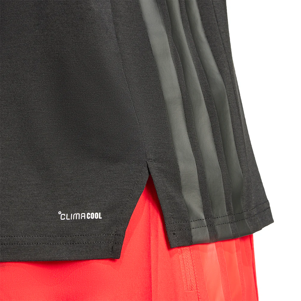 ADIDAS Designed-for-Training 3-Stripes Men's Training Tank - Black - 2XL (ASIAN SIZE)