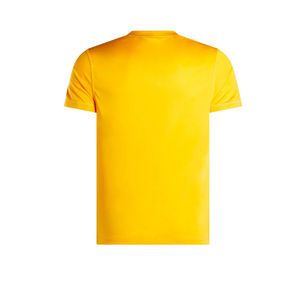 Мужская тренировочная футболка Reebok Tech — цвет желтый, размер 2XL (американский размер)