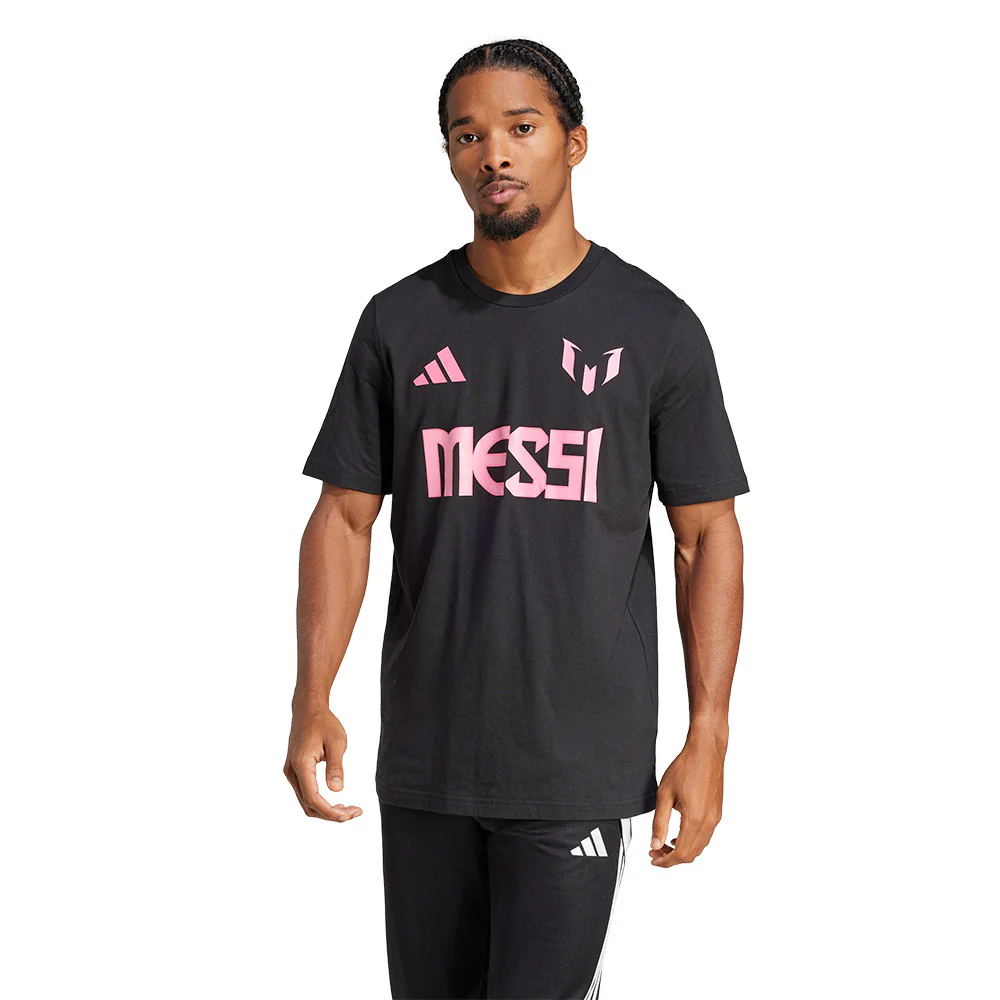 ADIDAS Messi Name and Number Graphic Men's Football T-Shirt