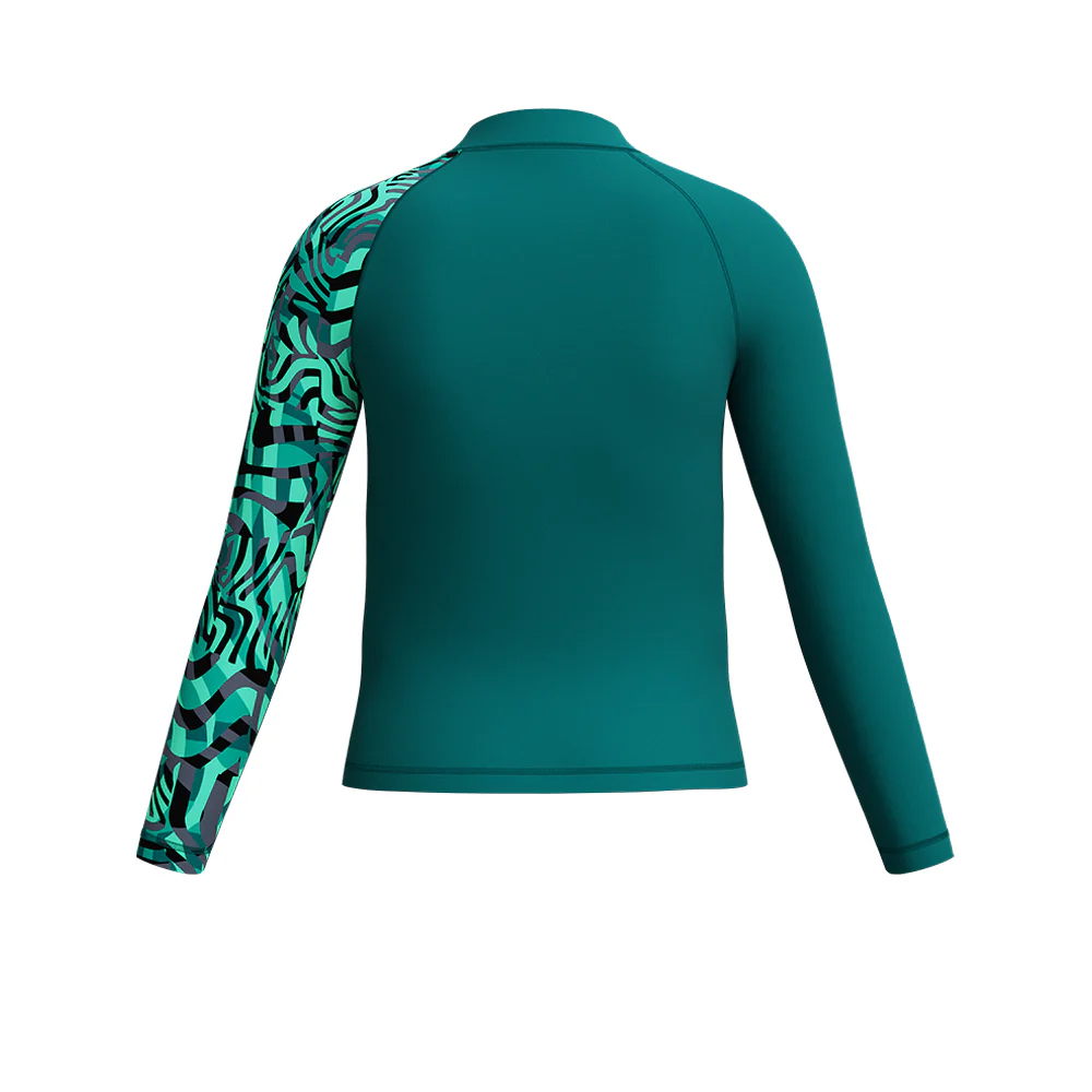 SPEEDO Printed Long Sleeve Boys Rashguard